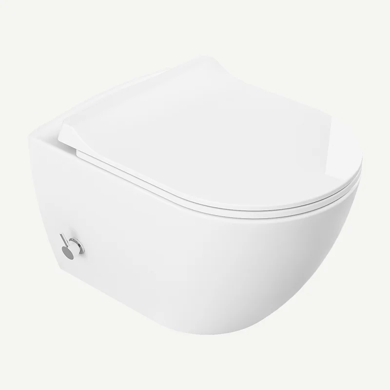 Viba SUA Dusch-WC | weiss + WC Deckel | Duroplast | Soft Close