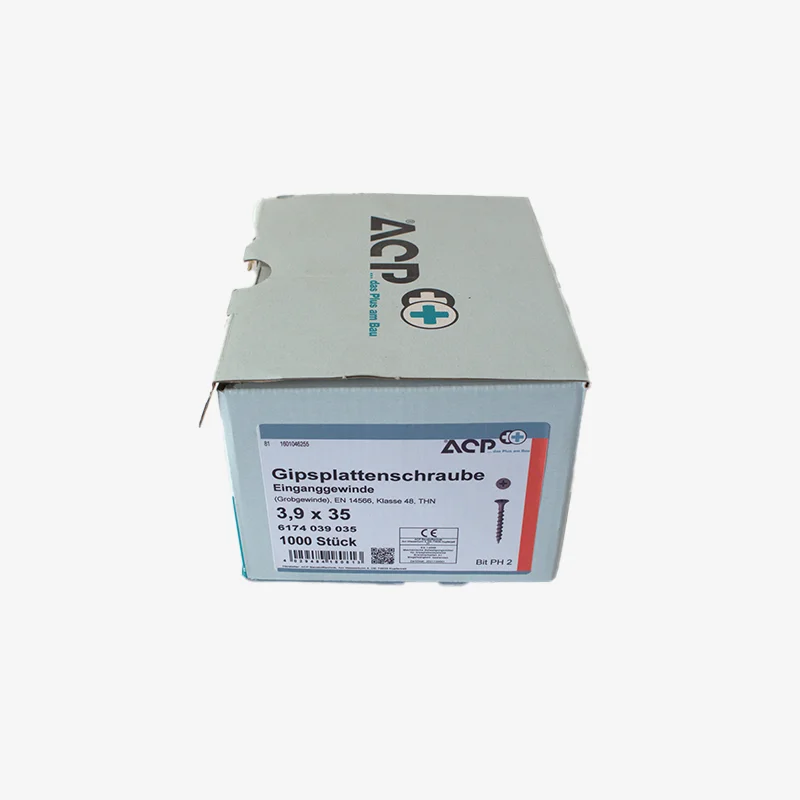 Gipsplattenschraube 3,9 x 35 (Grobgewinde) 1000Stk./Paket