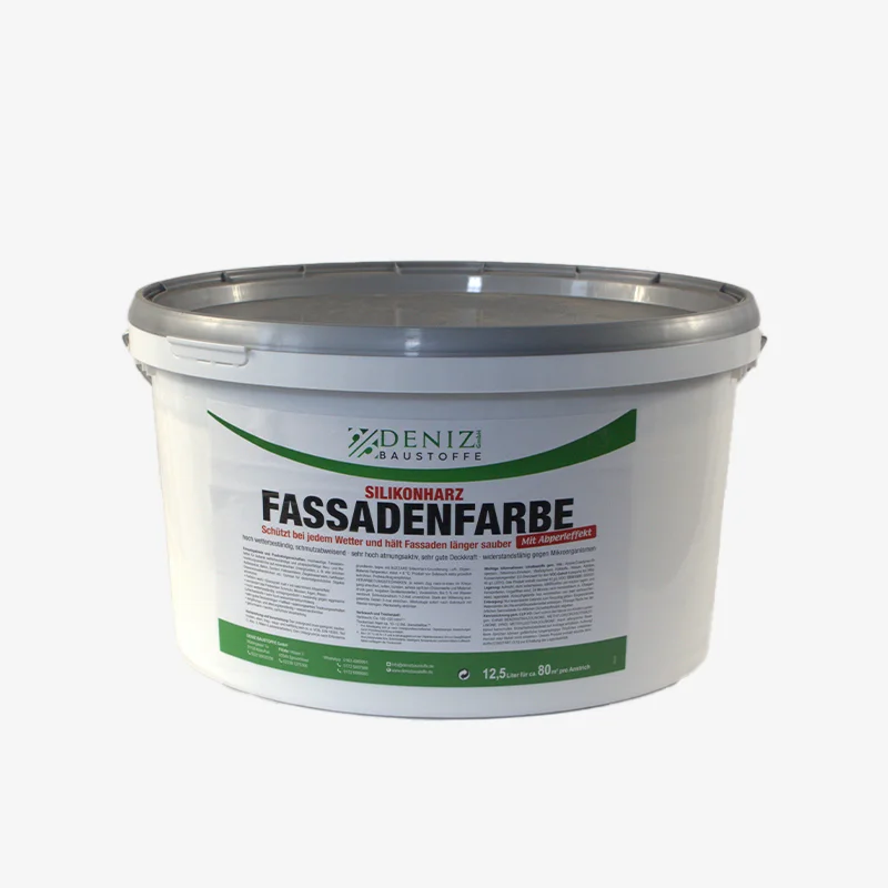 Deniz Silikonharzfassadenfarbe Weiß 12,5L/Eimer